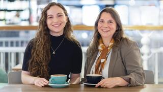 שרון (מימין) וליאור זמיגרוד