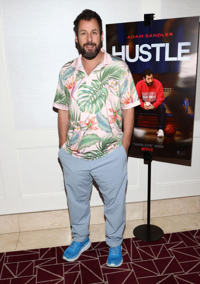אדם סנדלר ג'קי סנדלר (צילום: Tommaso Boddi/ Gettyimages) אדם סנדלר ג'קי סנדלר
