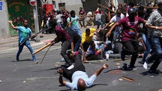 הפגנת מחאה של מבקשי מקלט אריתראים