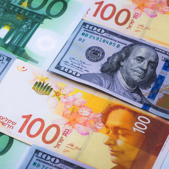 שקל דולר ואירו