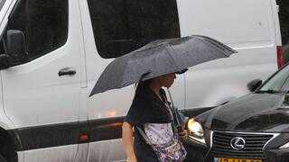 גשם בתל אביב