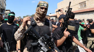 חמושים פלטינים בהלוויה של מחבלים בג'נין