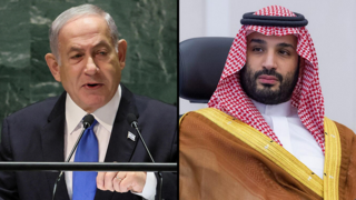  Benjamin Netanyahu, Mohammed Bin Salman 