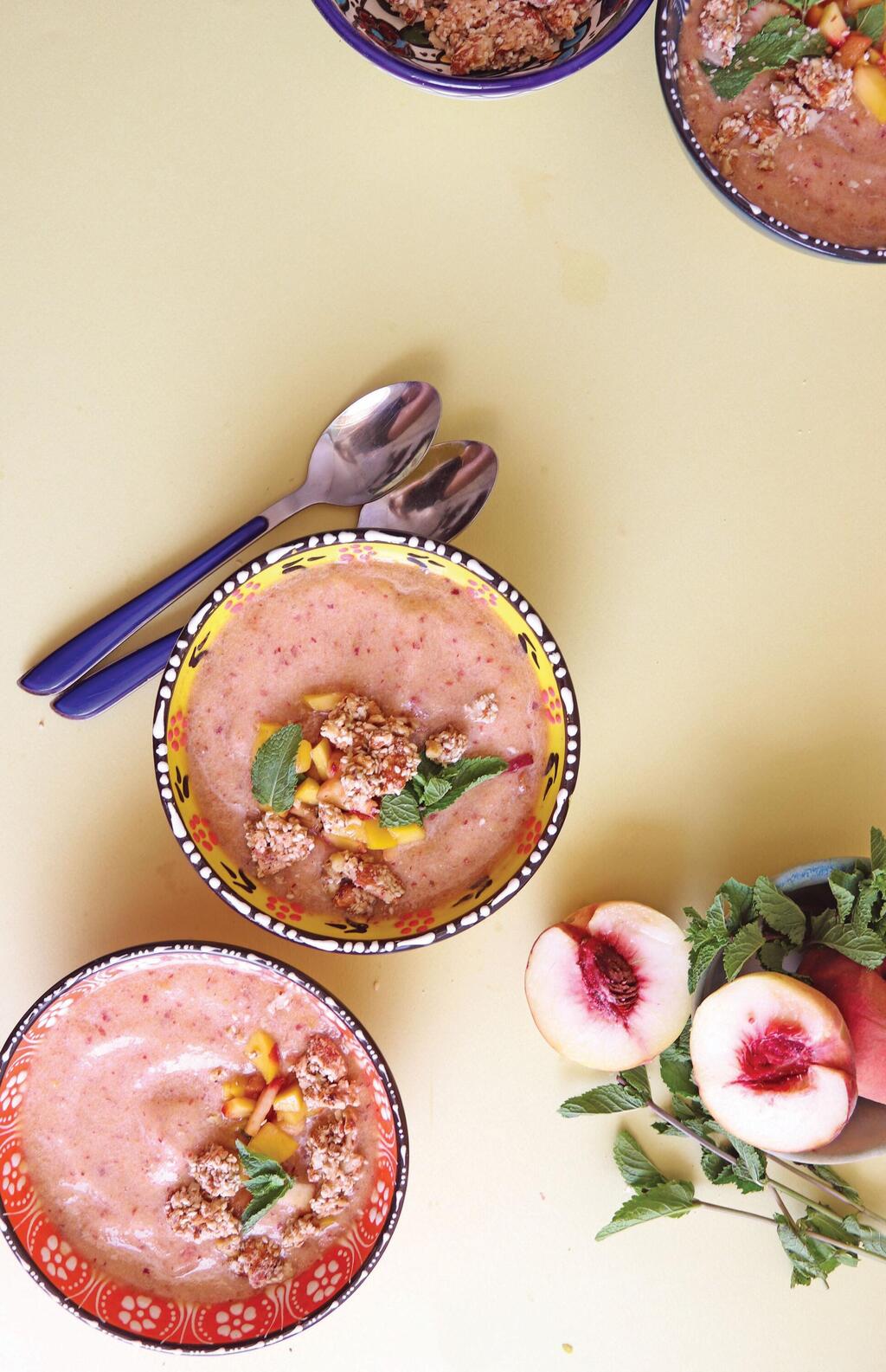 מרק סורבה אפרסקים