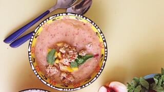 מרק סורבה אפרסקים