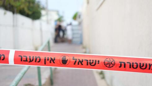 זירת האירוע באשקלון