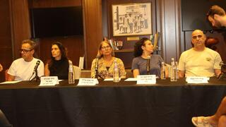 מסיבת עיתונאים של נציגות משפחות הנעדרים והשבויים