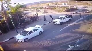 תיעוד ממצלמת האבטחה של מושב יכיני