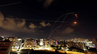 יירוט טילים שנורו מרצועת עזה