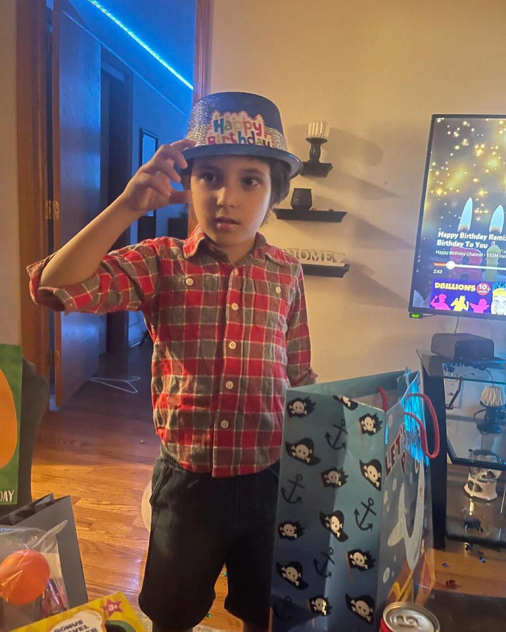 Wadea Al-Fayoume, 6, a Muslim boy who according to police was stabbed to death in an attack that targeted him and his mother for their religion and as a response to the ongoing conflict between Israel and Hamas