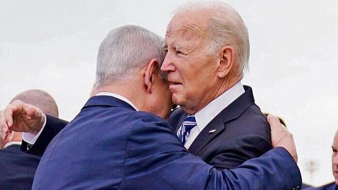 ג'ו ביידן ובנימין נתניהו