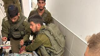 כרם שלום. צוות התאג"ד ממשיכים להתאמן ולפתח את היכולות המקצועיות 