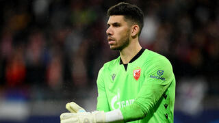 שוער הכוכב האדום בלגרד עומרי גלזר