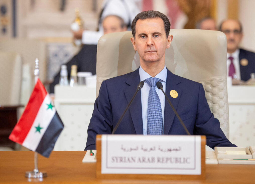 Assad. His fall left Hezbollah more isolated from Iran than ever before (Photo: Saudi Press Agency/Handout/Reuters) נשיא סוריה בשאר אל-אסד פסגה הערבית-אסלאמית סעודיה ריאד ערב הסעודית