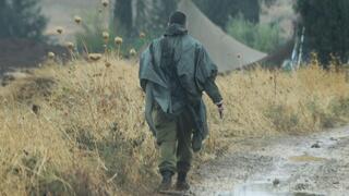 צה"ל באצבע הגליל סמוך לגבול לבנון