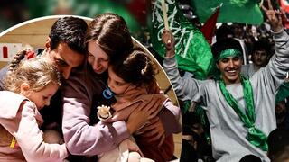 העיתון הגרמני בילד משווה בין חגיגות הפלסטינים לחגיגות הישראלים לאור עסקת החטופים