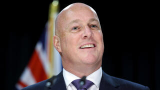 ראש ממשלת ניו זילנד כריסטופר לקסון