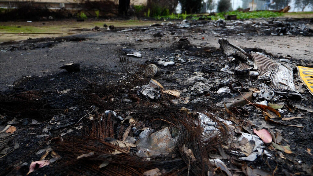 Destruction in Kibbutz Nirim following the October 7 terror attack 