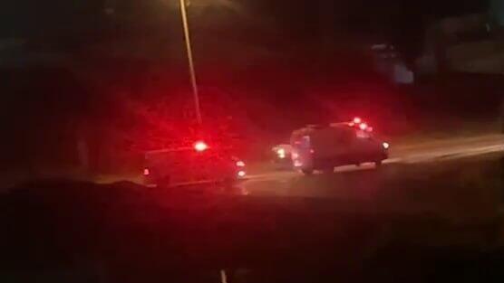 הזירה בה כוחות צה"ל ירו בצעיר פלסטיני, סמוך למחסום הצבאי של בית אל, מצפון לרמאללה ואל-בירה