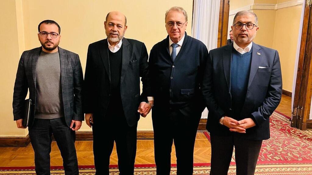 משלחת של ארגון הטרור חמאס מגיעה להתייעצות במשרד החוץ הרוסי