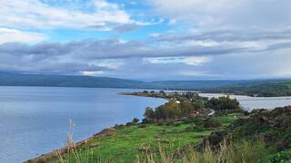 מזג אוויר מעונן חלקית בכנרת