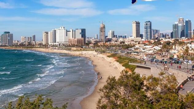 חוף הים בתל אביב