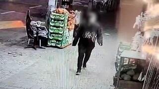תיעוד: החשוד ברצח התיירת בת ה-36 ברחוב דינזגוף בתל אביב נמלט מהזירה לאחר שדקר אותה והצית את הדירה