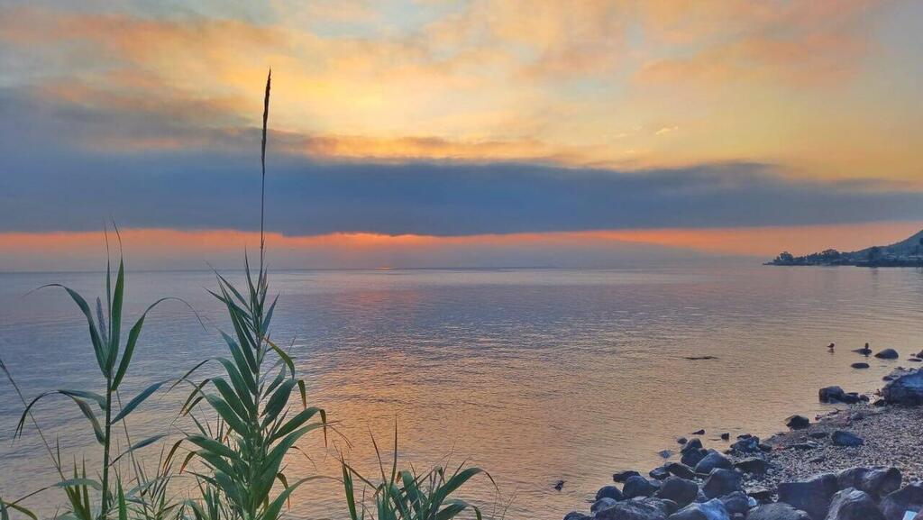 Sunrise over the Sea of Galilee זריחה בכינרת