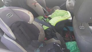 משפחה נקלעה למארב אבנים בצפון