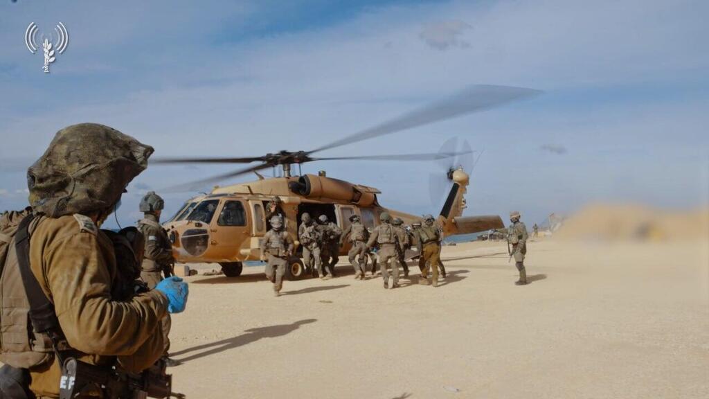  תיעוד מפעילות יחידת הניוד 5515 ויחידה 669 ברצועת עזה