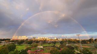 קשת בענן בפארק הרצליה