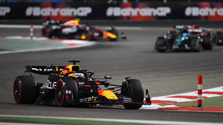 מקס ורסטאפן במירוץ פורמולה 1 בבחריין