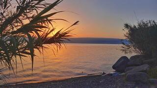 זריחה בכינרת