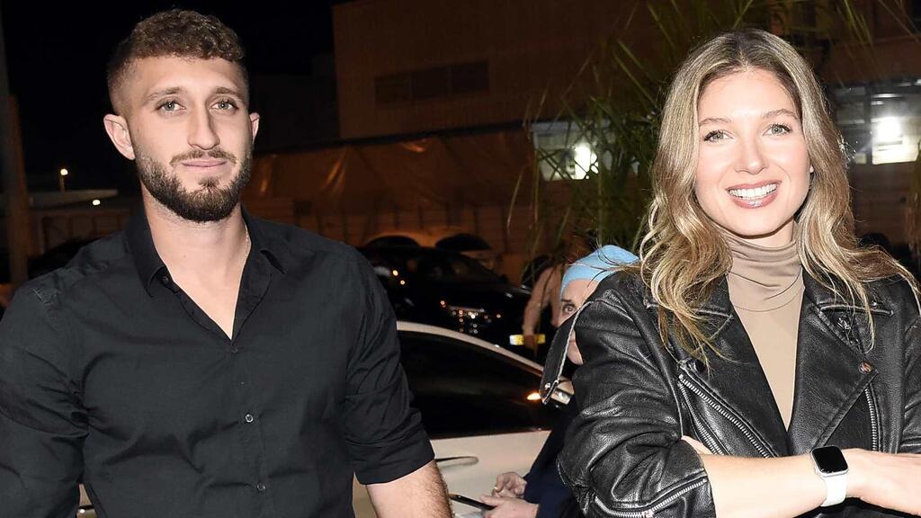 כבר לא. עדי הימלבלוי ובן זיני (צילום: אמיר מאירי ) חתונה מורן מזור שגיא דהן