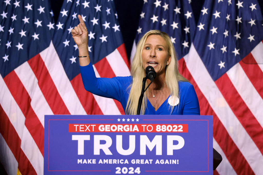 Representative Marjorie Taylor Greene of Georgia (Photo: REUTERS/Alyssa Pointer/File Photo) מרג'ורי טיילור גרין