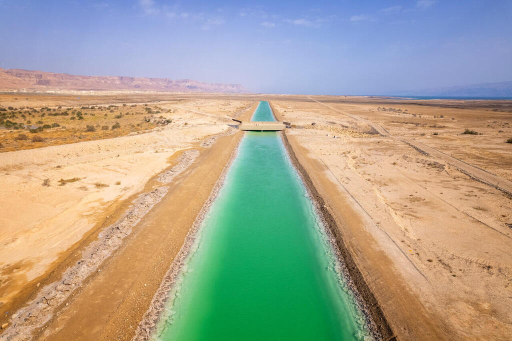 It feels like scenes from a science fiction film on another planet (Photo: Arik Danino) הנהר הסודי בים המלח