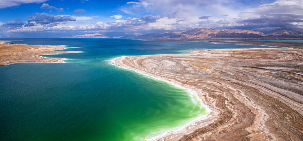 here are textures you don’t believe exist in Israel until you see them with your own eyes (Photo: Arik Danino) הנהר הסודי בים המלח