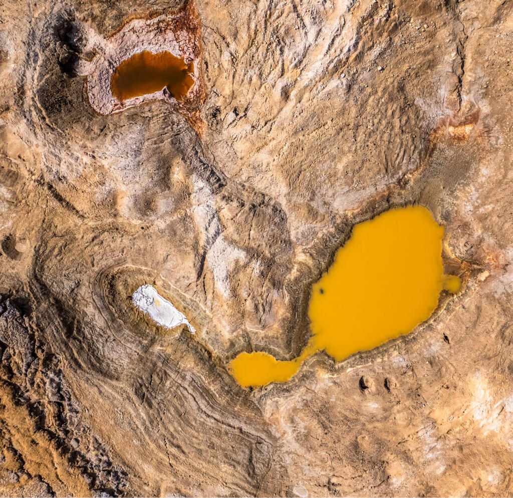 Over the years it only deepened, forming the impressive canyon-like landscape (Photo: Arik Danino) הנהר הסודי בים המלח