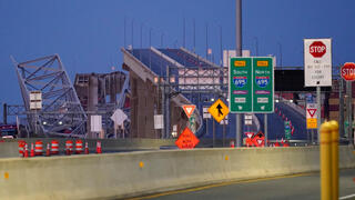 גשר פרנסיס סקוט קי בולטימור מרילנד ארה"ב קרס