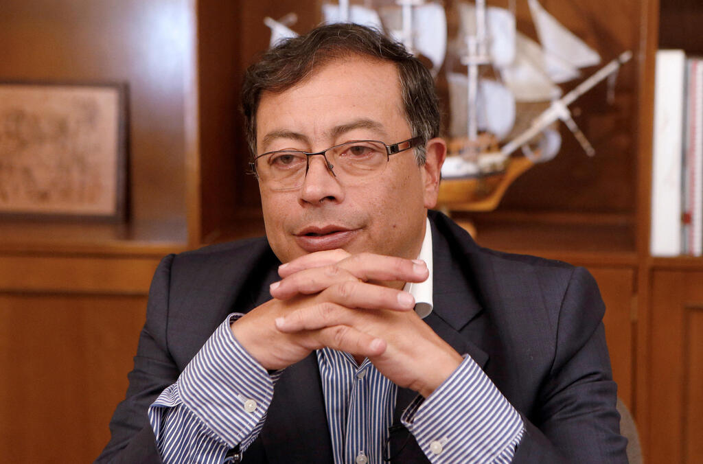 Colombian President Gustavo Petro (Photo: REUTERS / Jaime Saldarriaga) נשיא קולומביה גוסטבו פטרו