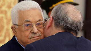 אבו מאזן בטקס השבעה לקבינט ברמאללה