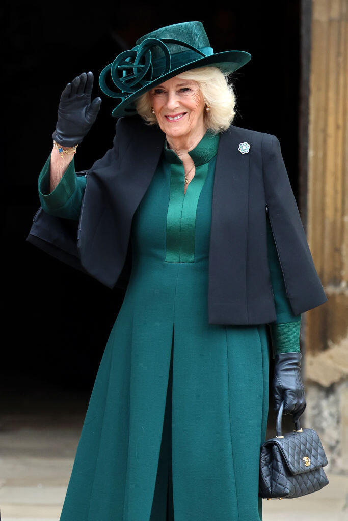 Queen Camilla (Photo: Chris Jackson/Getty Images) קמילה חג הפסחא