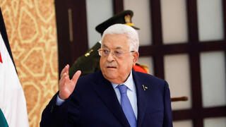 אבו מאזן בטקס השבעה לקבינט ברמאללה