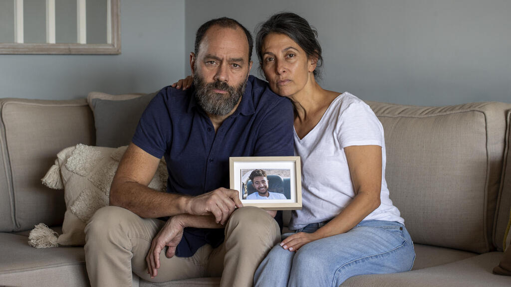 Rachel Goldberg-Polin and Jon Polin (Photo: Amit Shabi) רייצ'ל וג'ון גולדברג פולין