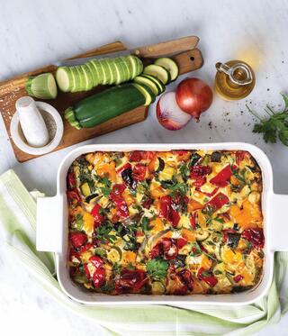 פשטידת אנטי פסטי וגבינות