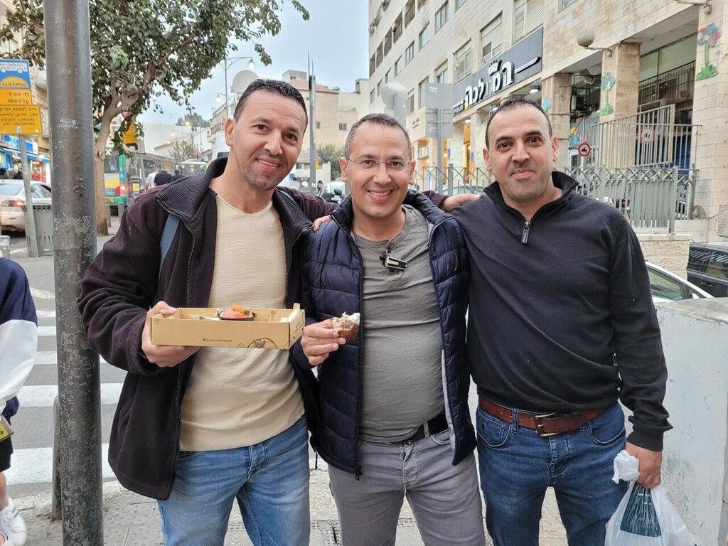 מימין: אלי, שרון ויוסי ז"ל שרעבי