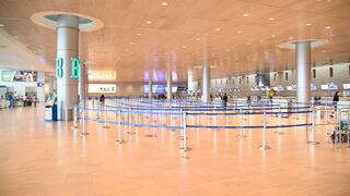   שעות הבוקר בנתב"ג לאחר התקיפה באיראן