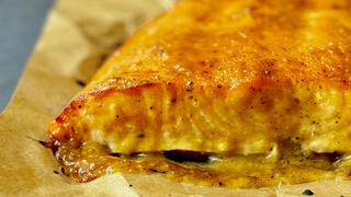 סלמון חרדל ודבש