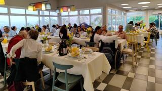 מפוני קיבוץ סאסא בלילה הסדר בכפר הנופש מעגן