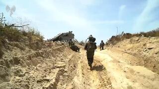 תיעוד מפעילות גדוד נצח יהודה במרחב בית חאנון